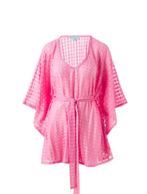 MELISSA ODABASH PETRA PINK KAFTAN