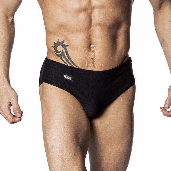 Men's High Leg Shorts - Black