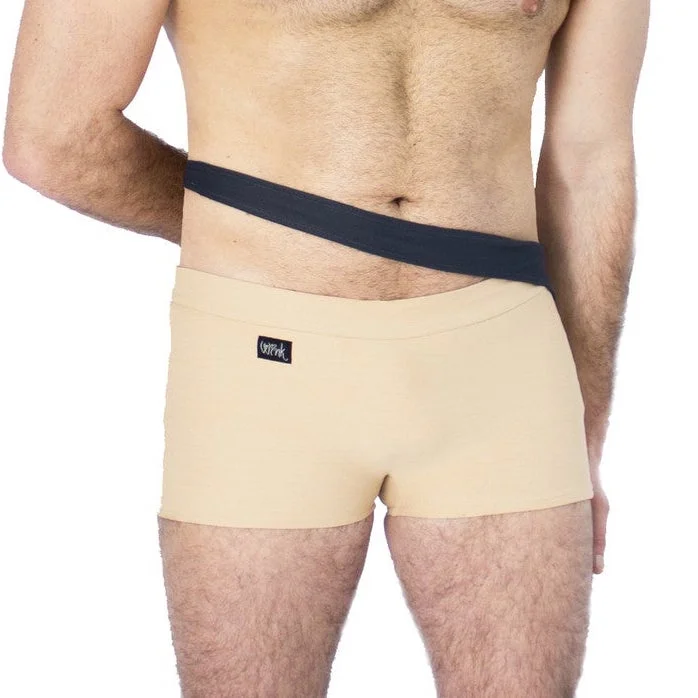 Men's Siren Shorts - Nude / Charcoal