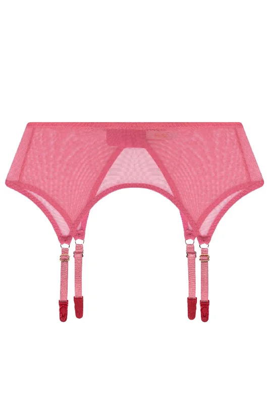 Parabola Coral garter belt