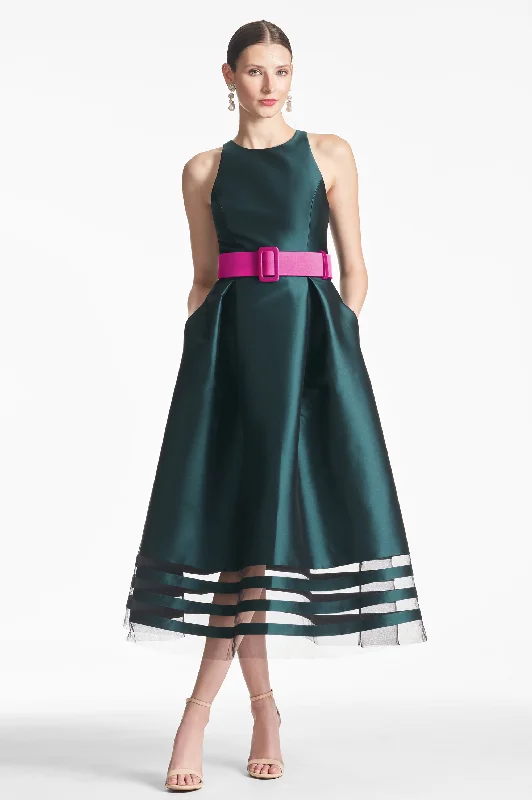 Rani Dress - Forest Green