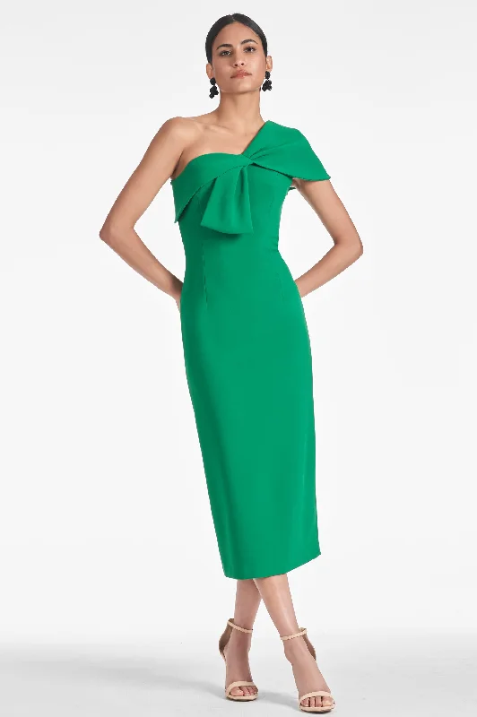 Sandra Dress - Cadmium Green