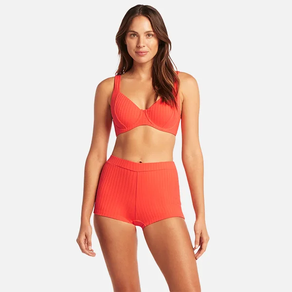 Sea Level Vesper C/D Cup With Underwire Swim Bra - tangerine