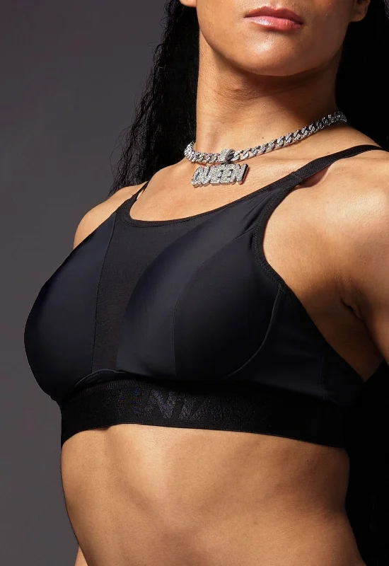 Signature Bralette Black