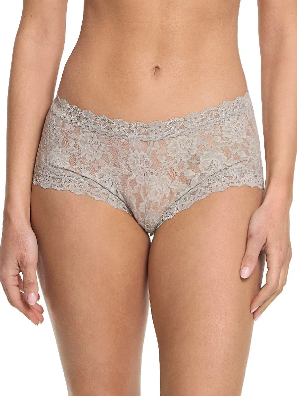 Signature Lace Boyshort Sleep In Grey