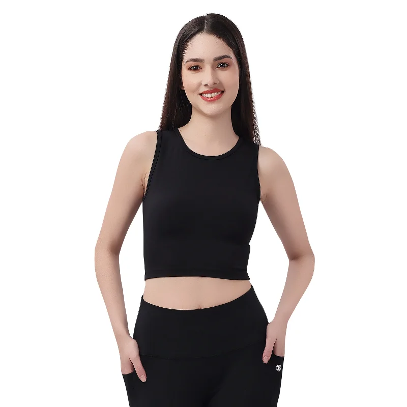 Sleeveless Sports Crop Top AT-5