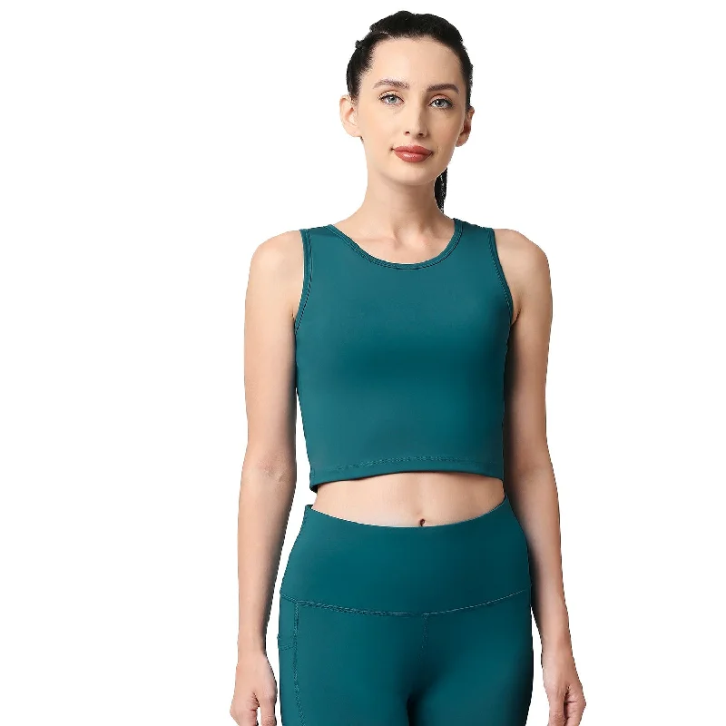 Sleeveless Sports Crop Top AT-5