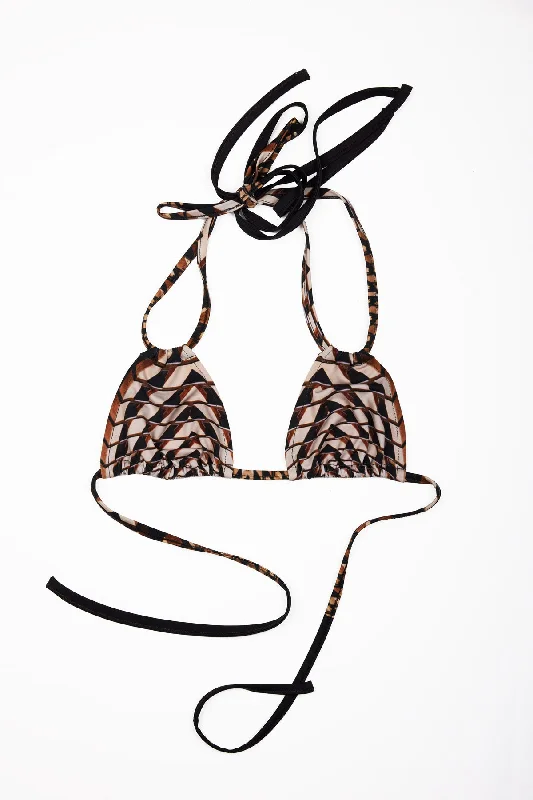 STRING BIKINI TOP ARCHITECTURAL PRINT