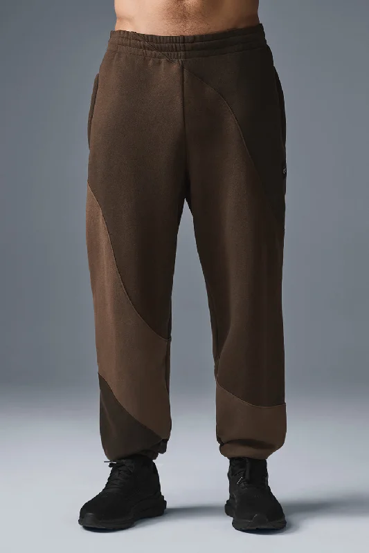 Make Waves Sweatpant - Espresso Tonal