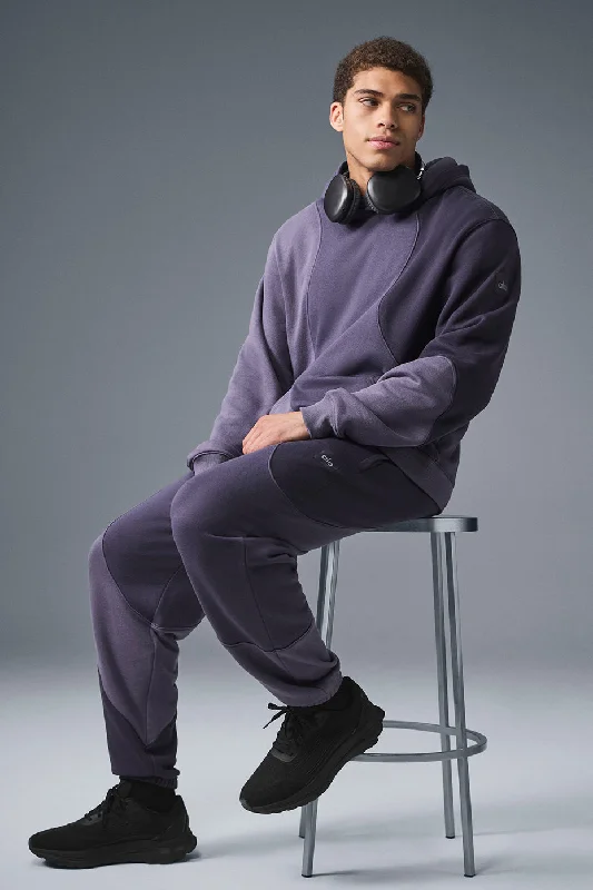 Make Waves Sweatpant - Italian Plum Tonal