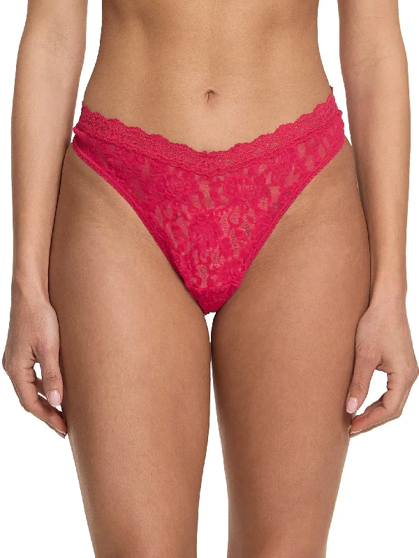 V-Front High Cut Thong Beet Juice Red