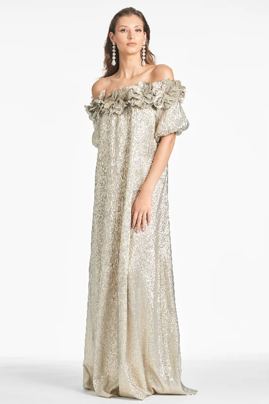 Valentina Gown - Silver