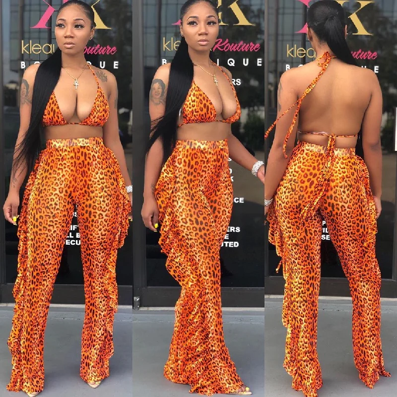 orange leopard