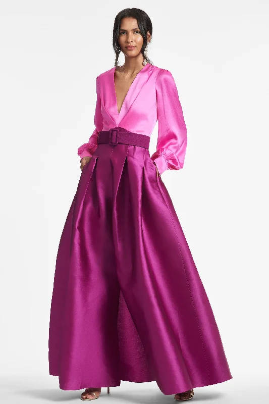 Zoe Gown - Pink/Magenta