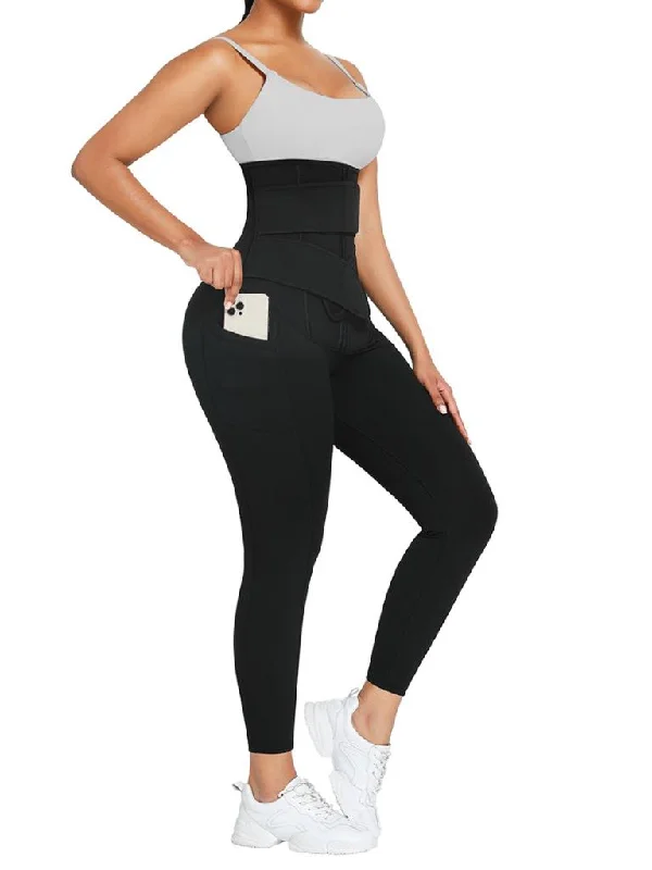 0303 Sweapants leggings shapewear tummy control