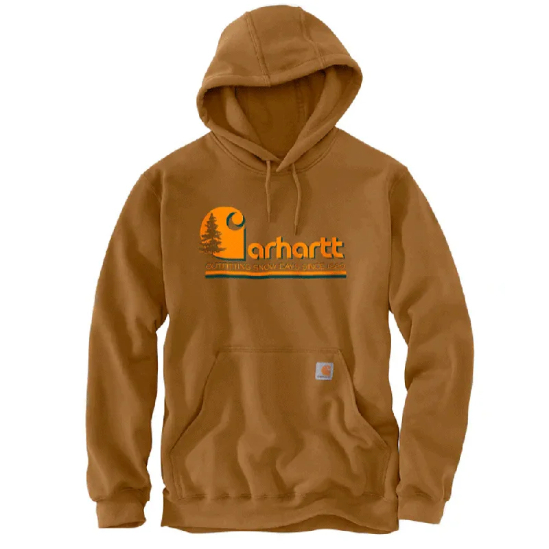 Carhartt 106498 Loose Fit Midweight Tree Graphic Sweatshirt Hoodie