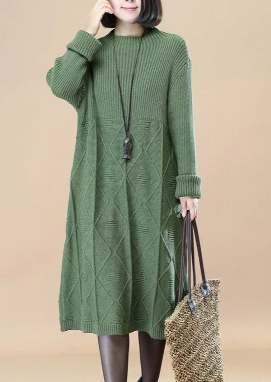 women's sweater vest -2018 spring green sweater dresses casual pullover vintage sweaters