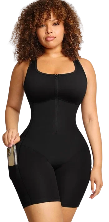 2170 New latex bodysuit body Shaper