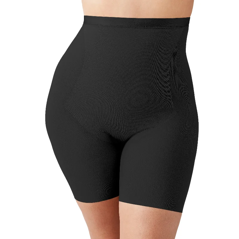 Shape Revelation Hourglass Hi Waist Thigh Shaper Black