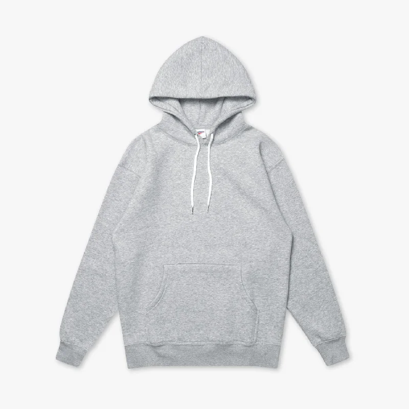 BLANK HOODIE - HEATHER GREY