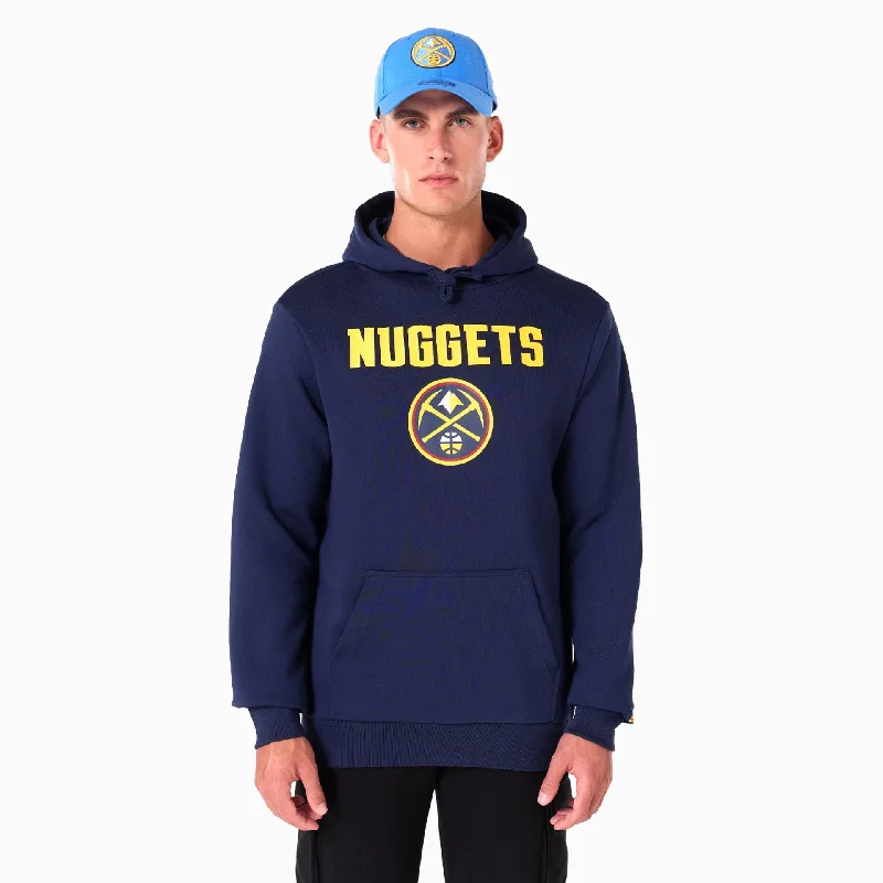 Denver Nuggets NBA Navy Pullover Hoodie