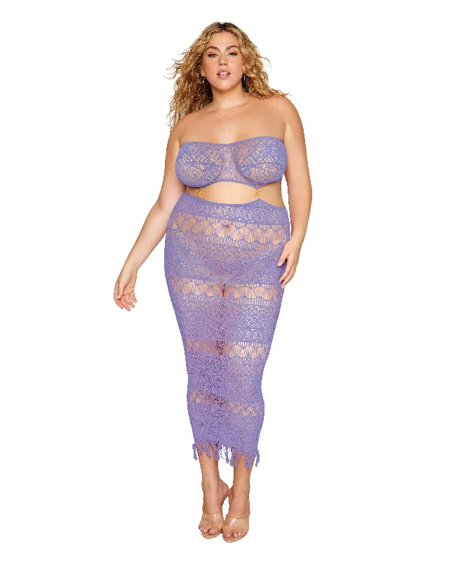 Dreamgirl Plus Bodystocking Gown