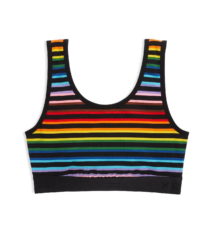 Essentials Soft Bra - Progress Pride Stripes