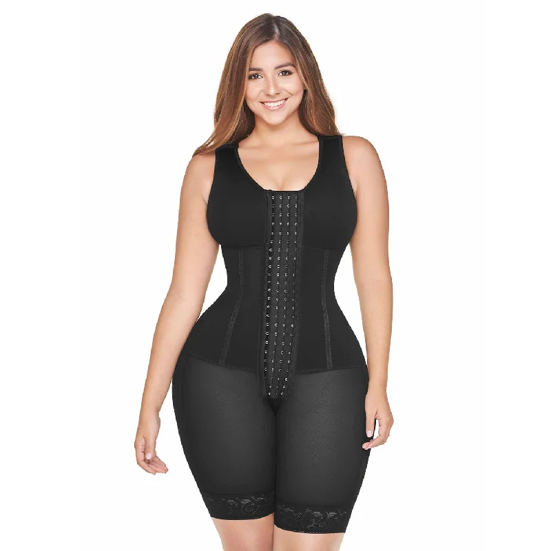 Hourglass Girdle 4 Rows of Hooks and Covered Chest RA1 | Faja Colombiana