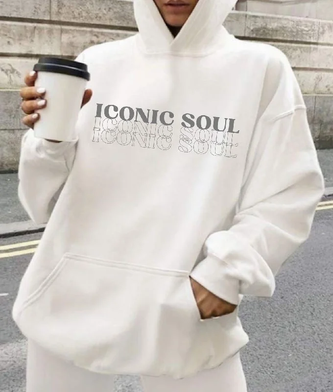 Iconic soul hoodie oversized