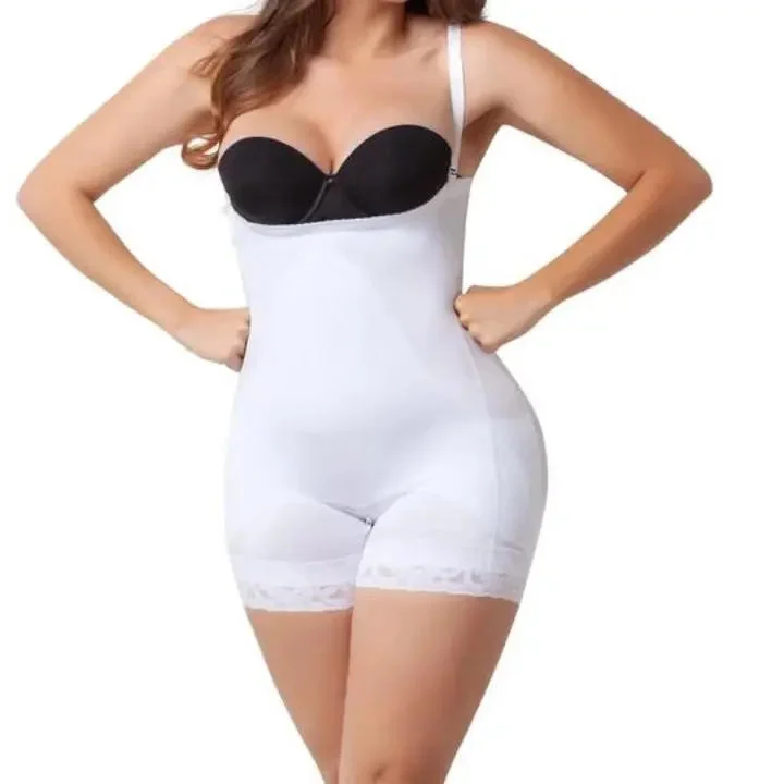 Middle compression extra short sculpting shapewear faja