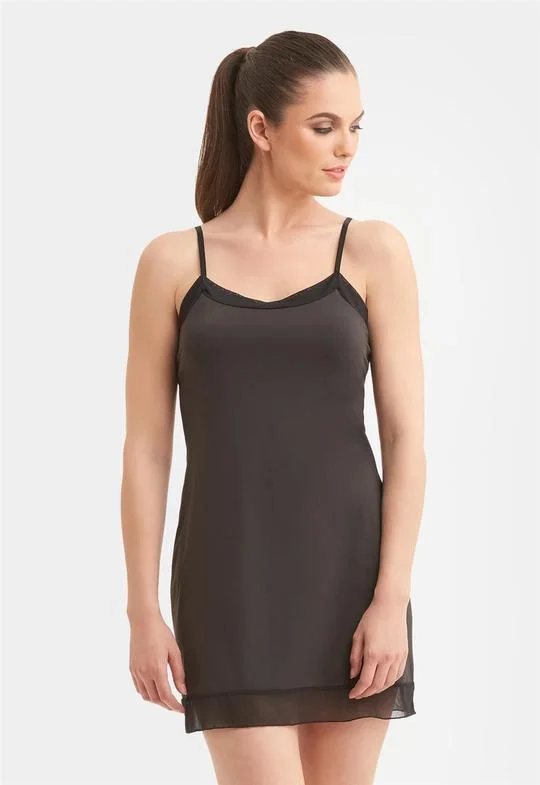 Montelle Round Neck Mid-Thigh Slip