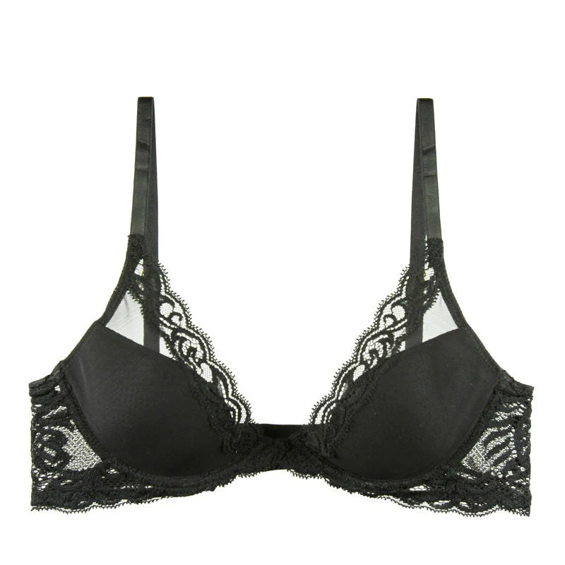 Natori Feathers Contour Plunge Bra