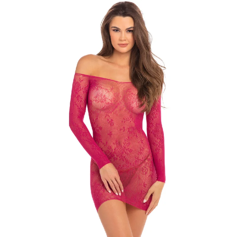 Fishnet Full Length Sleeves Babydoll