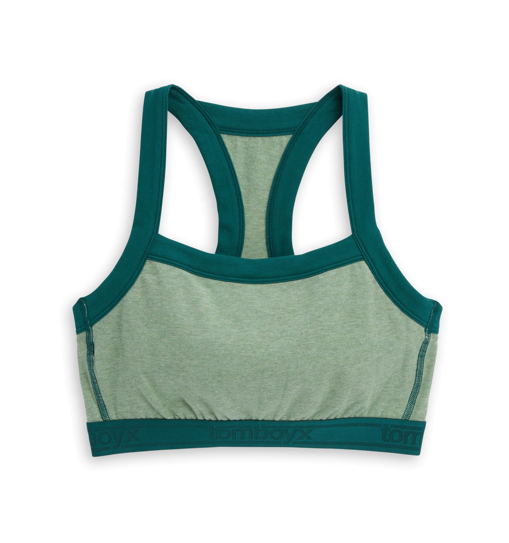 Scoop Soft Bra - Pine Heather