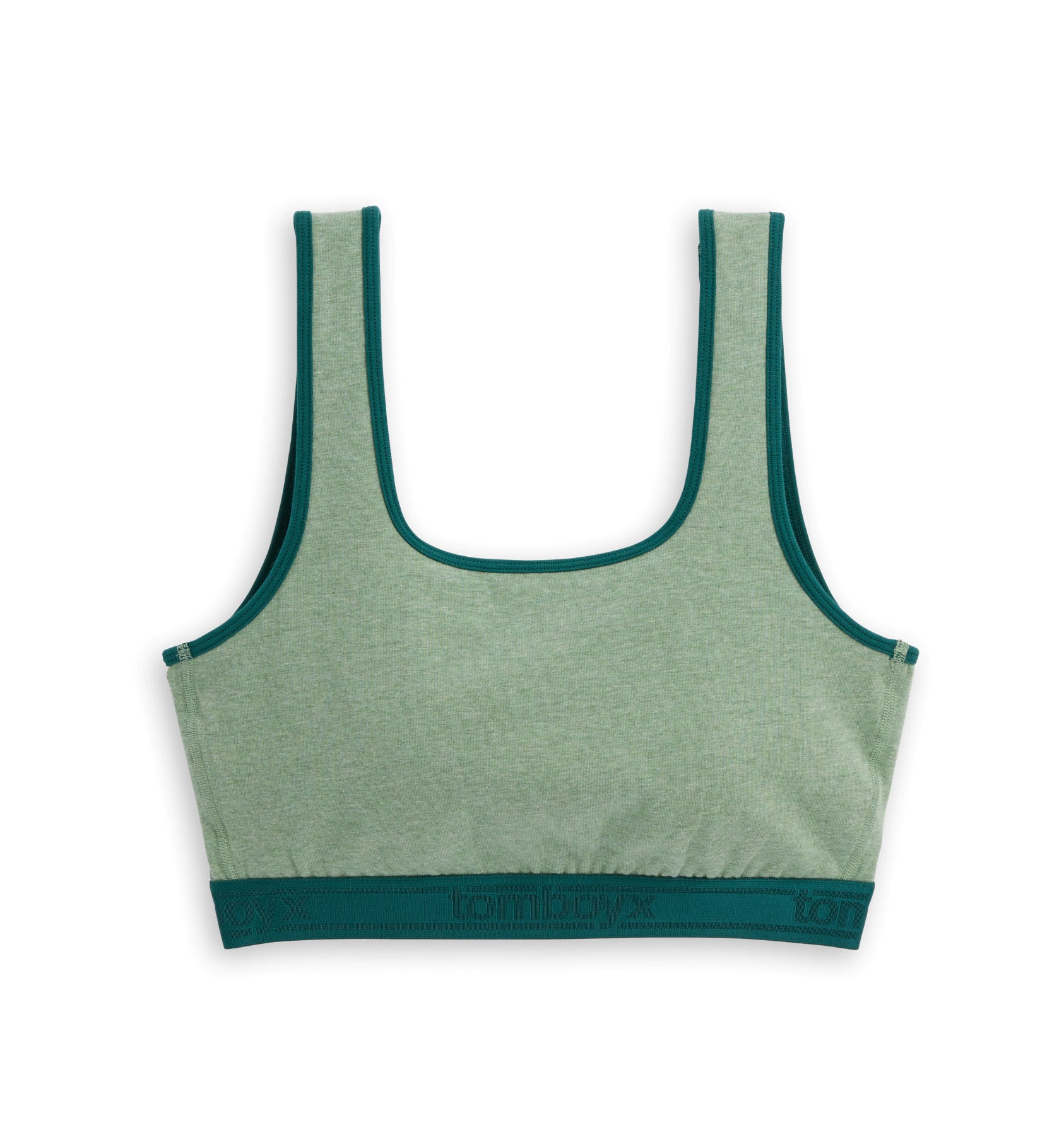 Straight Up Soft Bra - Pine Heather