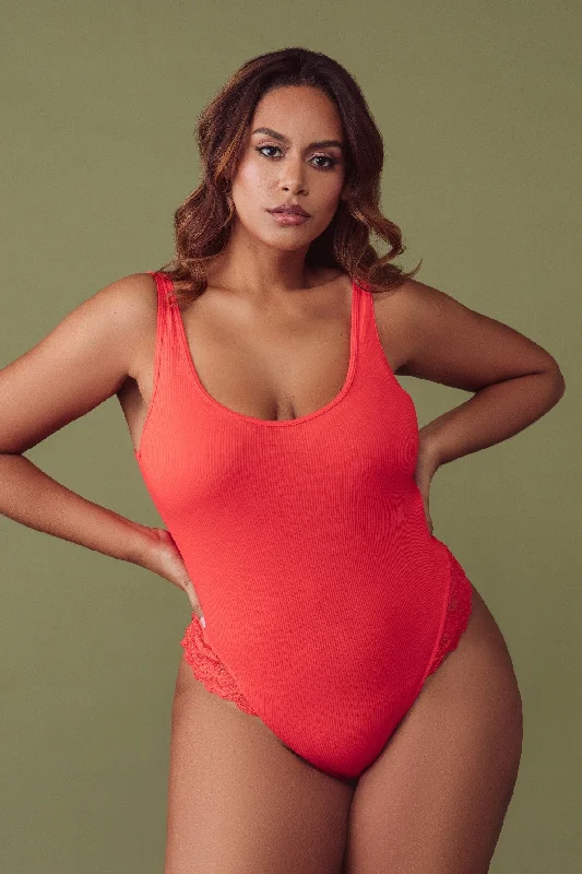 Tigerlilly Orange Bodysuit