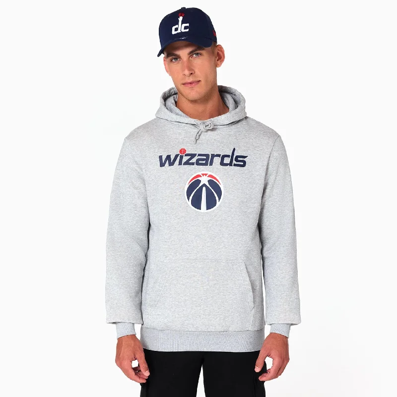 Washington Wizards NBA Grey Pullover Hoodie