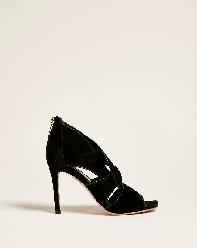 Aerin Heeled Sandals - Black