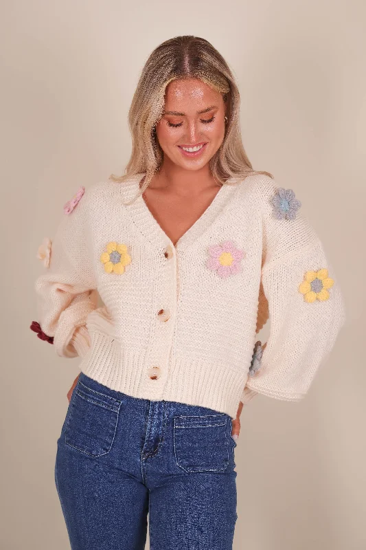 Blooming Where I Want Cardigan