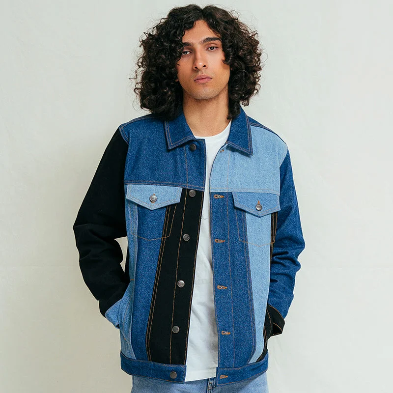 Denim Contrast Jacket