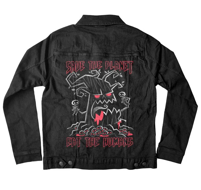 Eat The Humans Denim Jacket