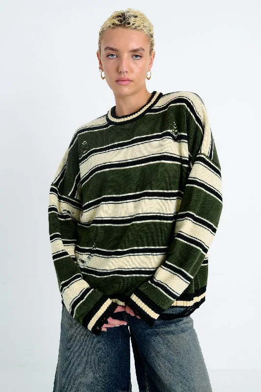 In Line Stripe Knit