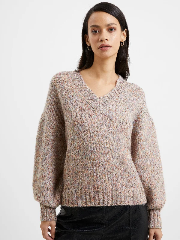 Jill Recycled Marl Knit Jumper