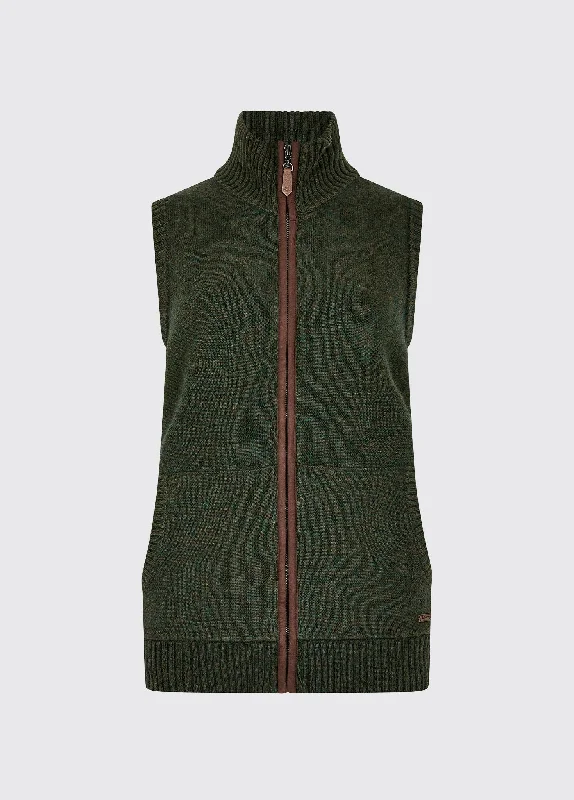 Sheedy Knit Bodywarmer - Olive