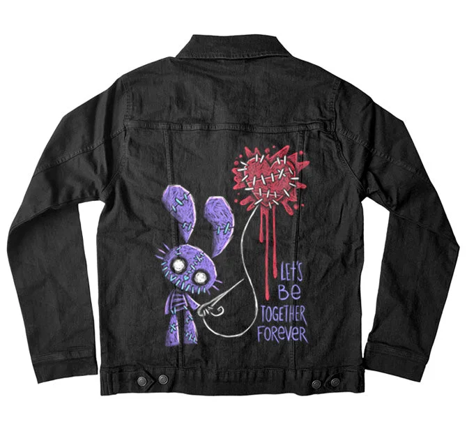 Let's Be Together Forever Denim Jacket