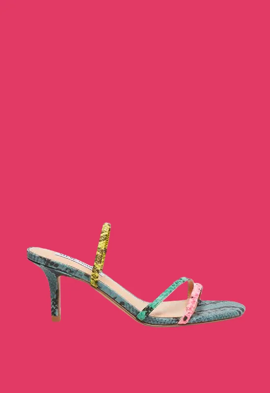 Loft Slide Sandals - Multi Snake