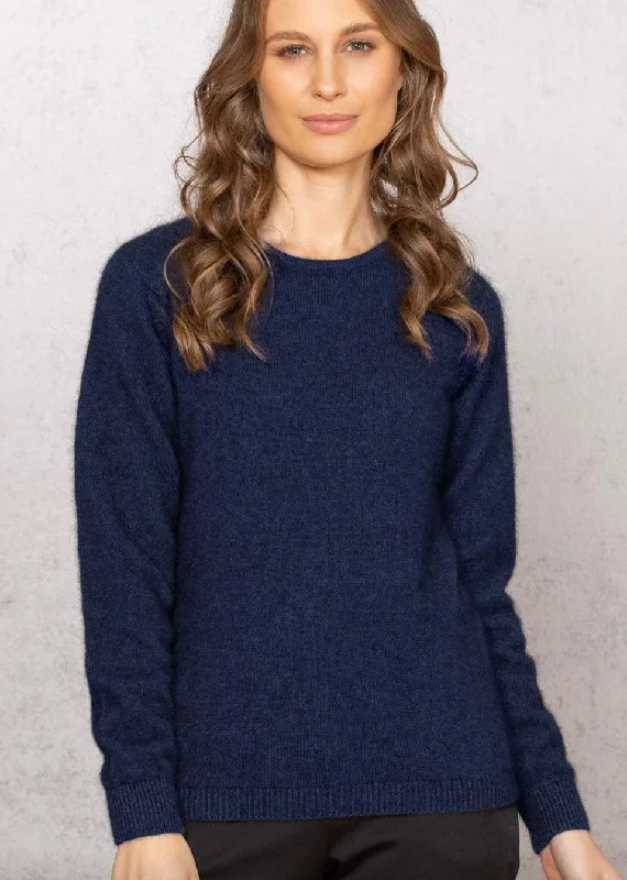 Noble Wilde Ladies Crew neck jumper Maritime and Jungle