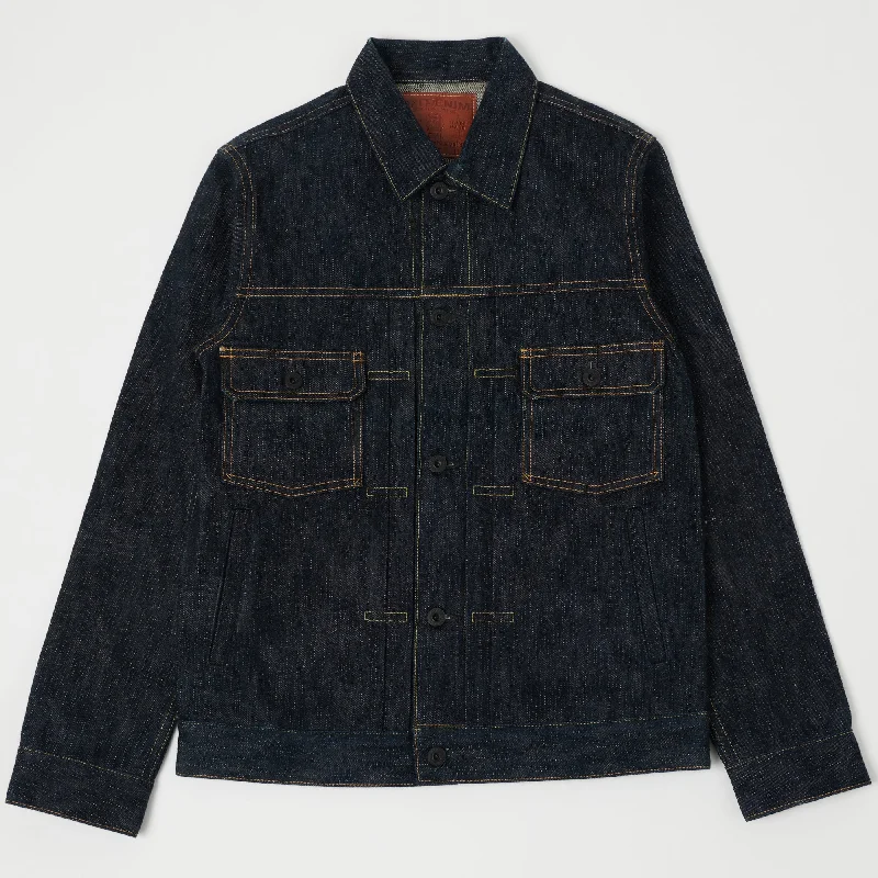 ONI 02516P-GCKHN Green Cast Kihannen Type II Denim Jacket