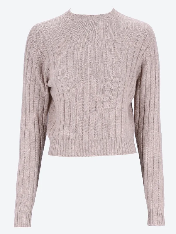 Re-cashmere crewneck sweater