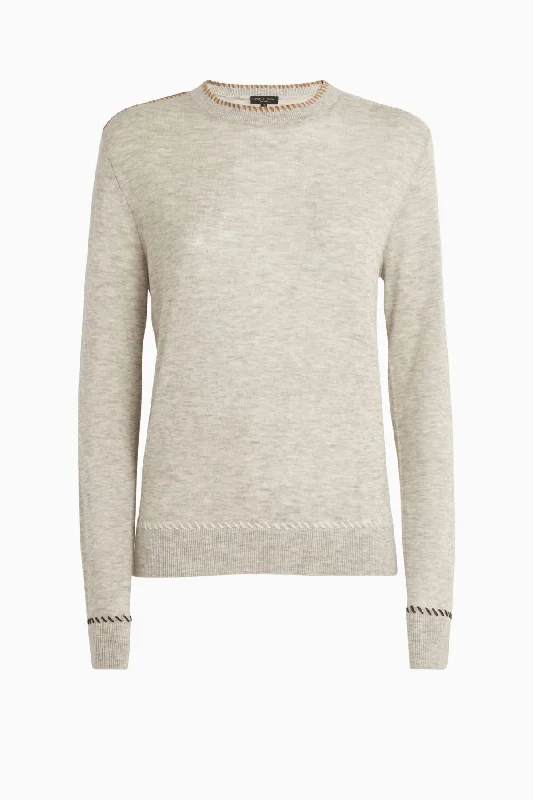 Rag & Bone Indie Knit Jumper - Grey